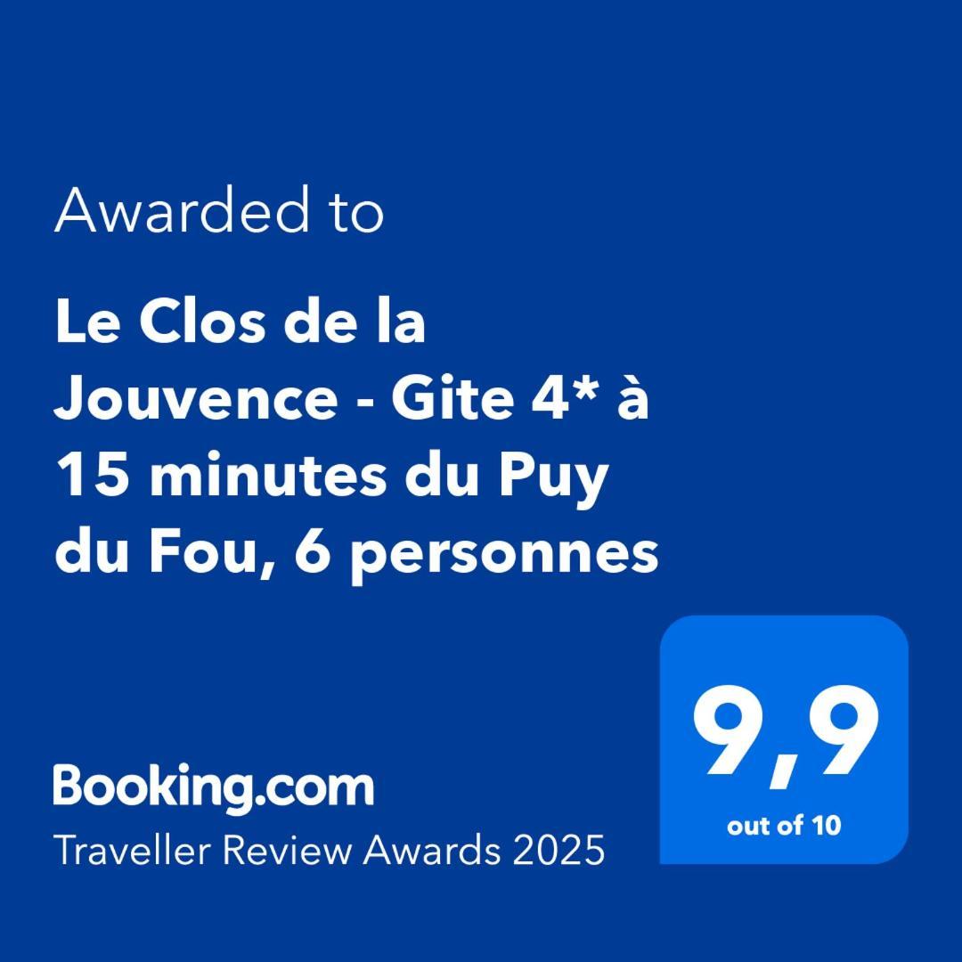 Le Clos De La Jouvence - Gite 4* A 15 Minutes Du Puy Du Fou, 6 Personnes 塞夫勒河畔圣洛朗 外观 照片